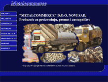 Tablet Screenshot of metalcommerce.co.rs